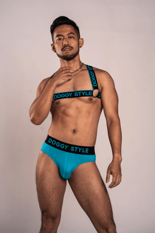 Electric Blue Briefs