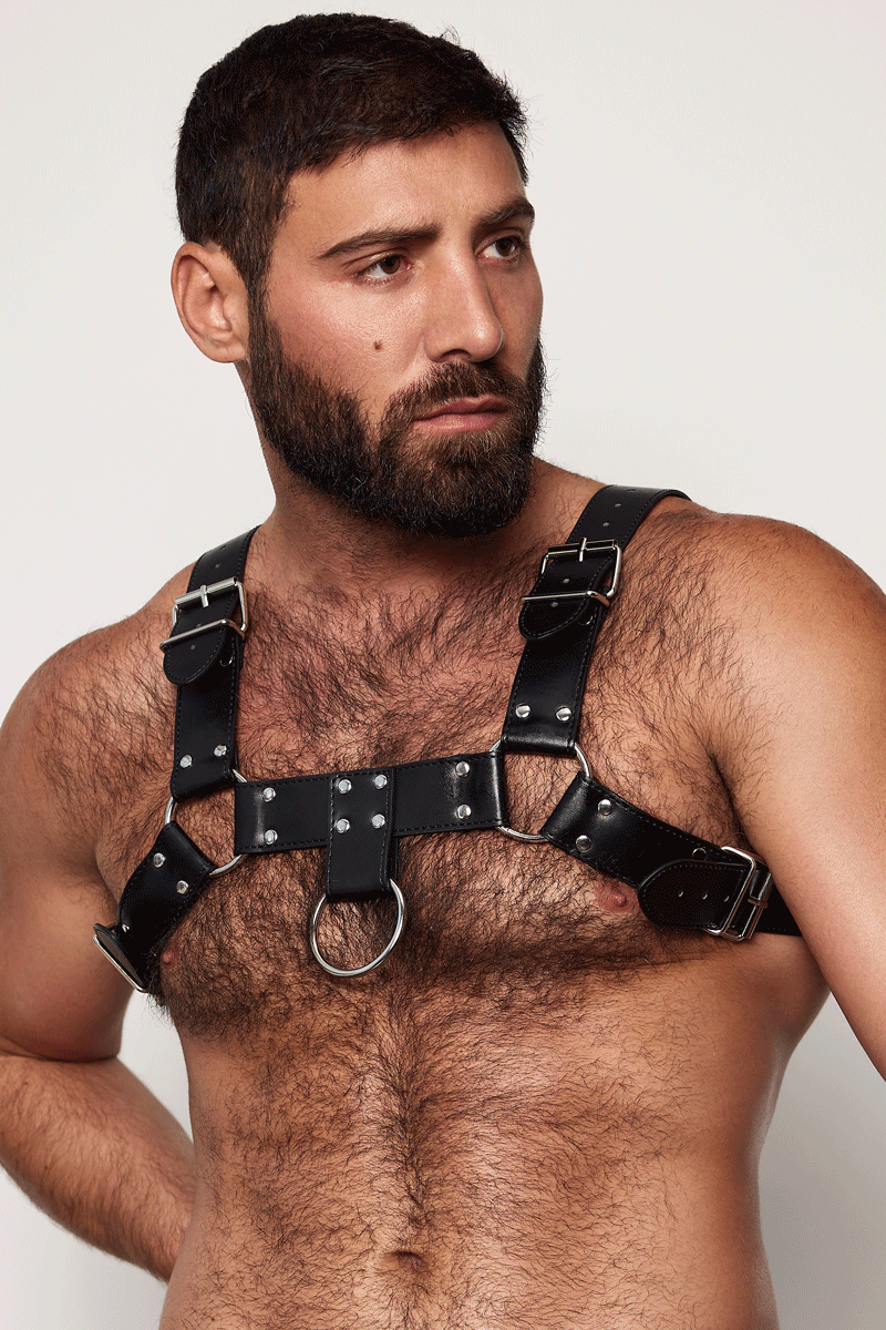 Thick Vegan Leather Harness