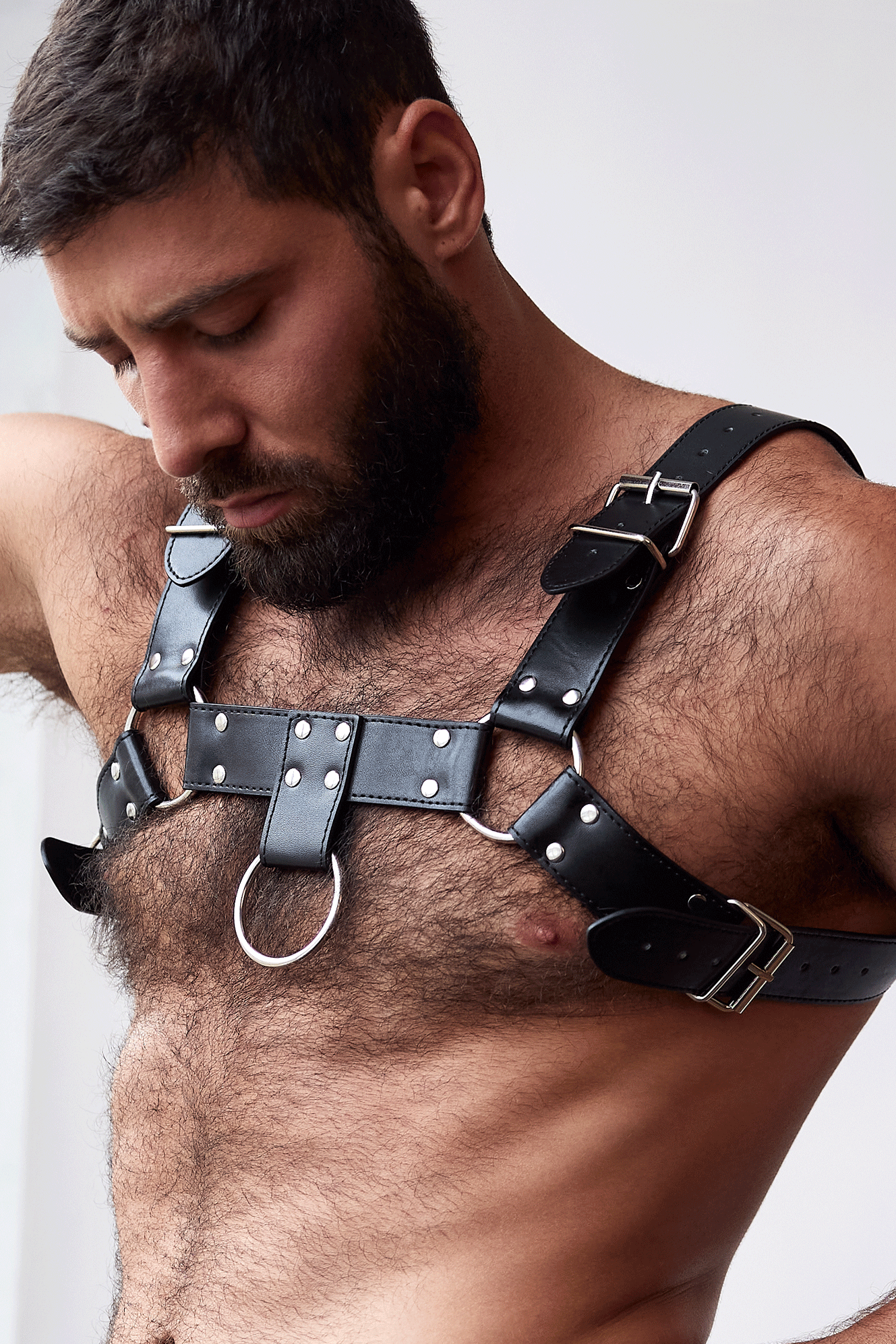 Thick Vegan Leather Harness